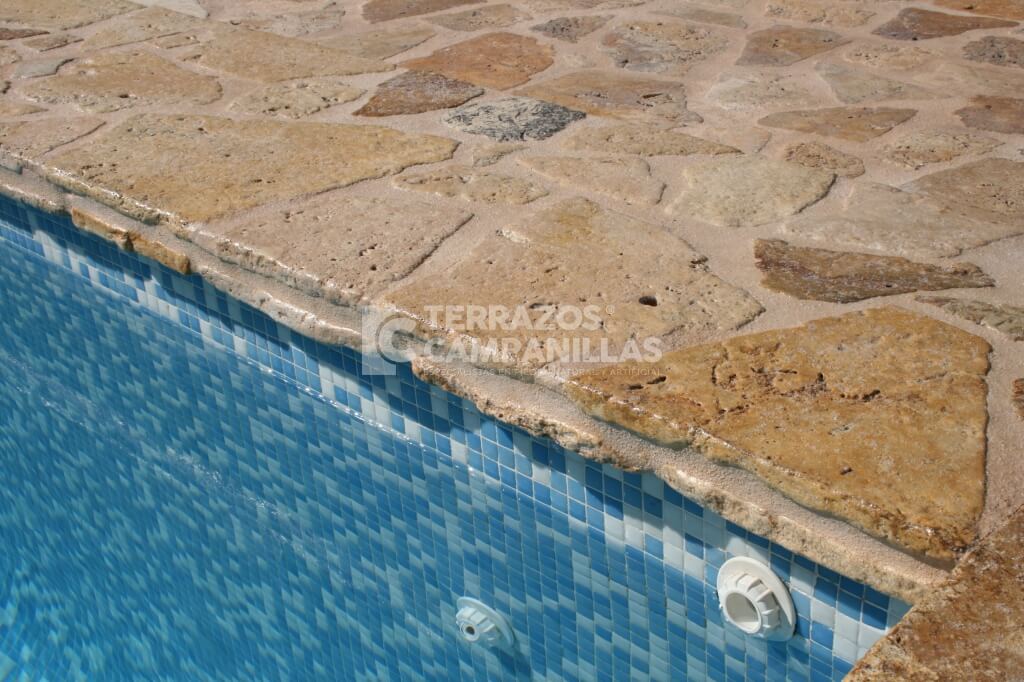BORDES/FILOS DE PISCINAS NATURAL PIEDRA NATURAL